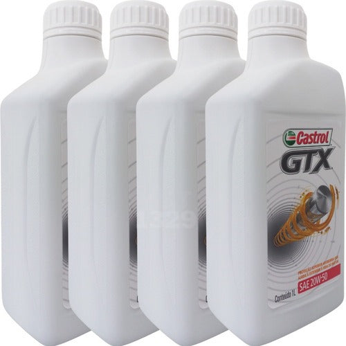 Óleo de motor Castrol mineral 20W-50 para carros, picapes e suvs