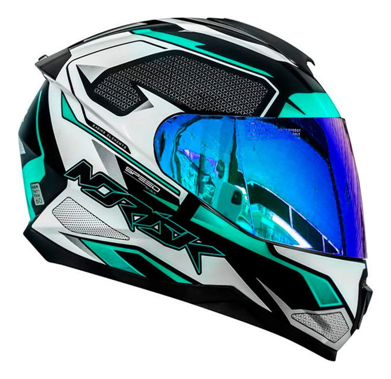 Capacete Norisk Razor Speedmax Sped Verde Nova Cor Exclusi