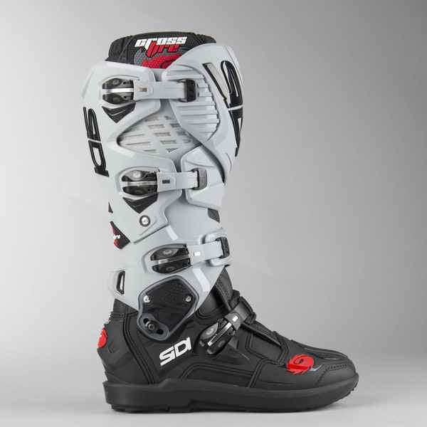 Bota Motocross Articulada Sidi Crossfire 3 Srs Cinza Trilha