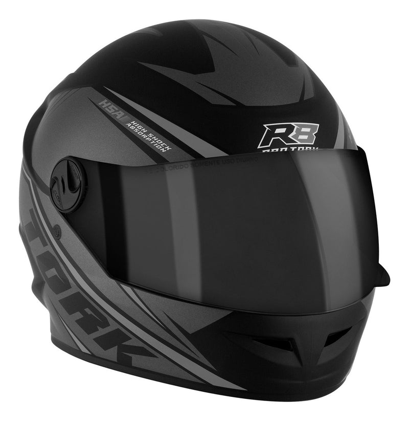 Capacete Fechado Pro Tork R8 Viseira Fumê Masculino Feminino