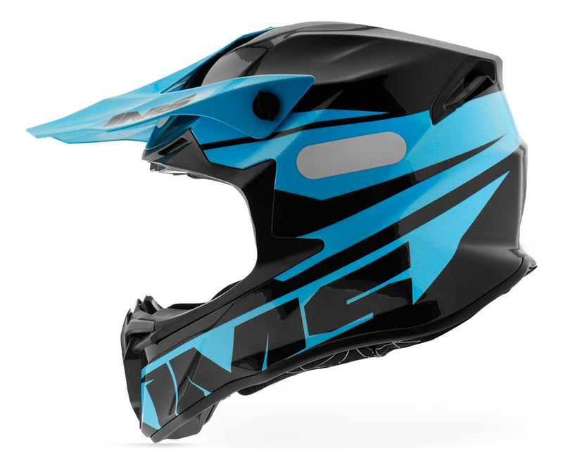 Capacete Fechado Moto Forro Removível Preto/azul Revo