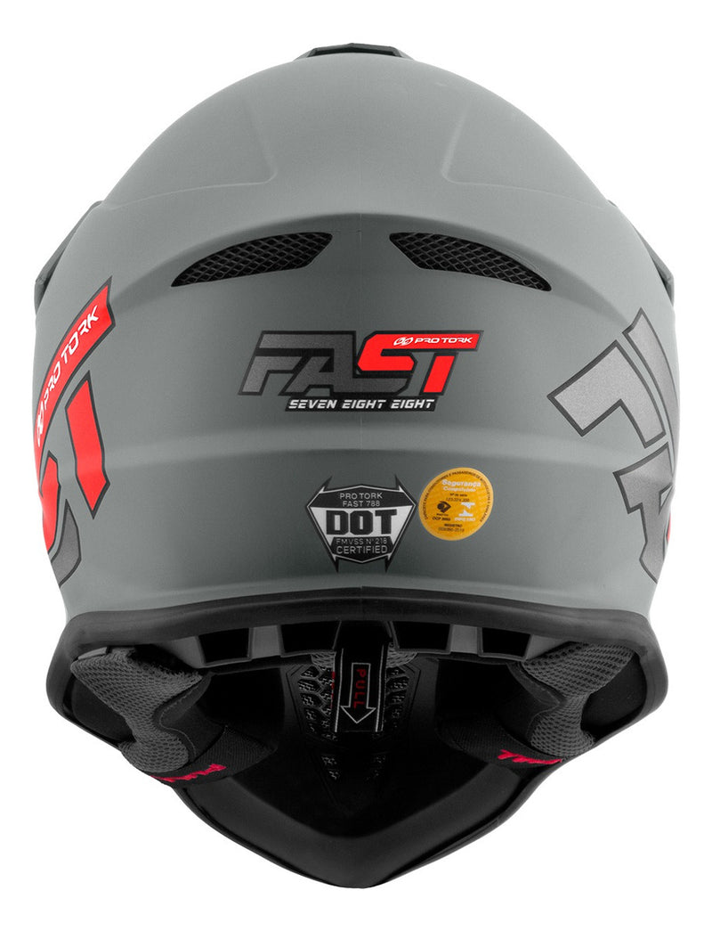 Capacete Motocross Trilha Fechado Fast 788 Forro Removivel