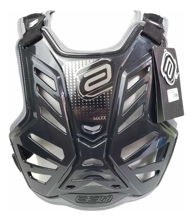 Colete Motocross Trilha Enduro Asw Maxx Lite Preto Promoção