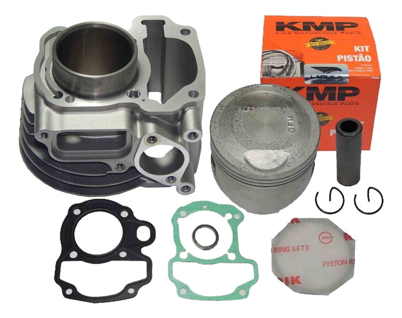 Kit Cilindro Pistão Kmp Honda Lead 110cc Std Todas