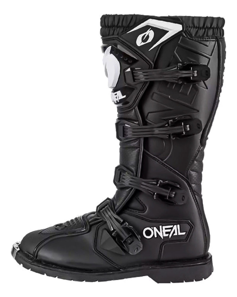 Bota Oneal Ride Pro Preta Motocross Trilha Enduro Bico D Aco