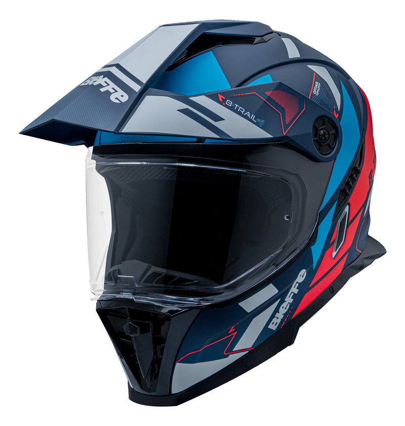 Capacete Moto Bieffe B-trail Conquest Com Óculos Interno