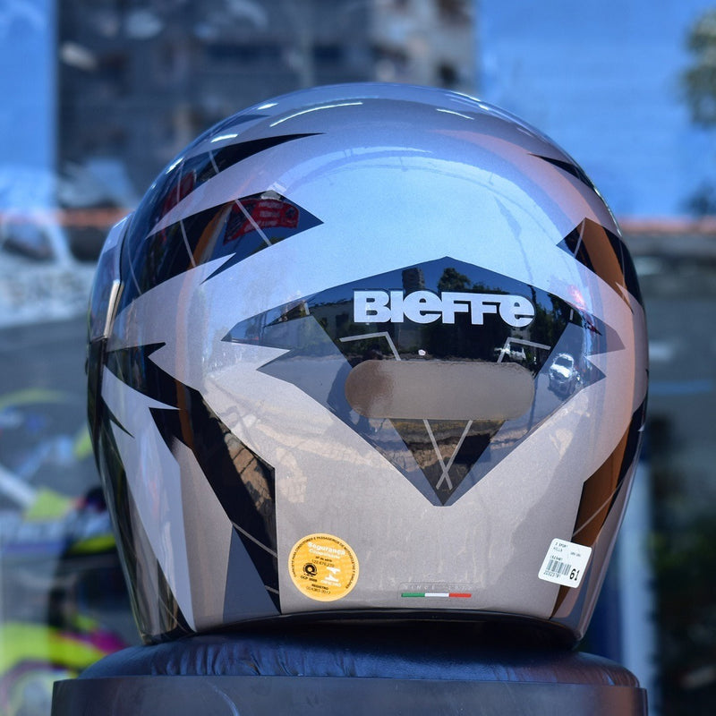 Capacete Bieffe 3 Sport Hills Preto Moto Pala + Viseira