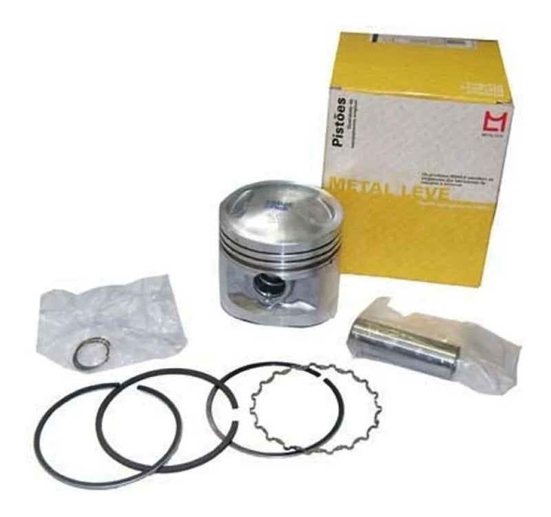 Kit Pistão Pino Anéis Std Honda Lead 110 Metal Leve