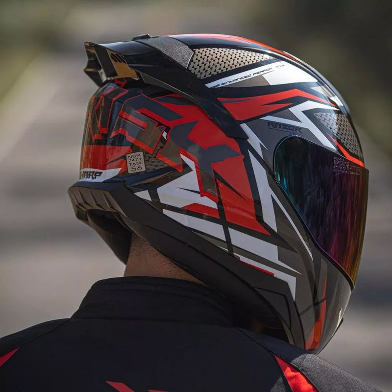 Capacete Norisk Razor Speedmax Várias Cores E Gráficos Novo