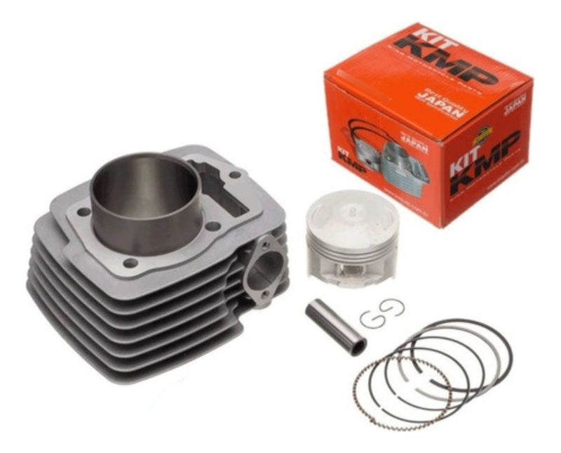 Kit Motor Cilindro Pistão E Anéis Cg150 Titan150 Fan150 Kmp