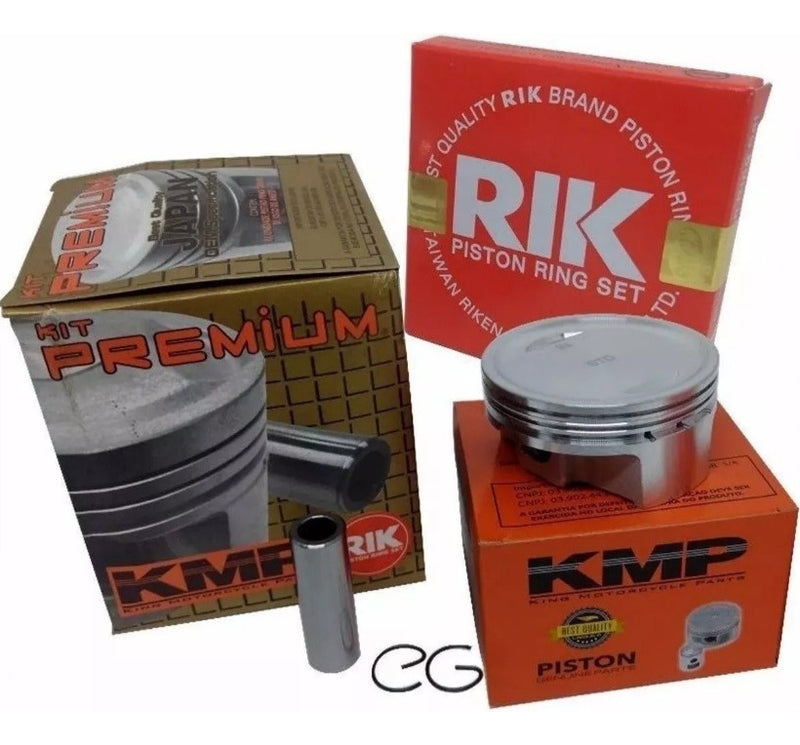 Kit Pistão Cg 160 Nxr 160 Bros 4mm Kmp Premium