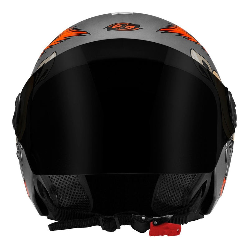 Capacete Aberto Personalizado Pro Tork New Three Coyote Fume