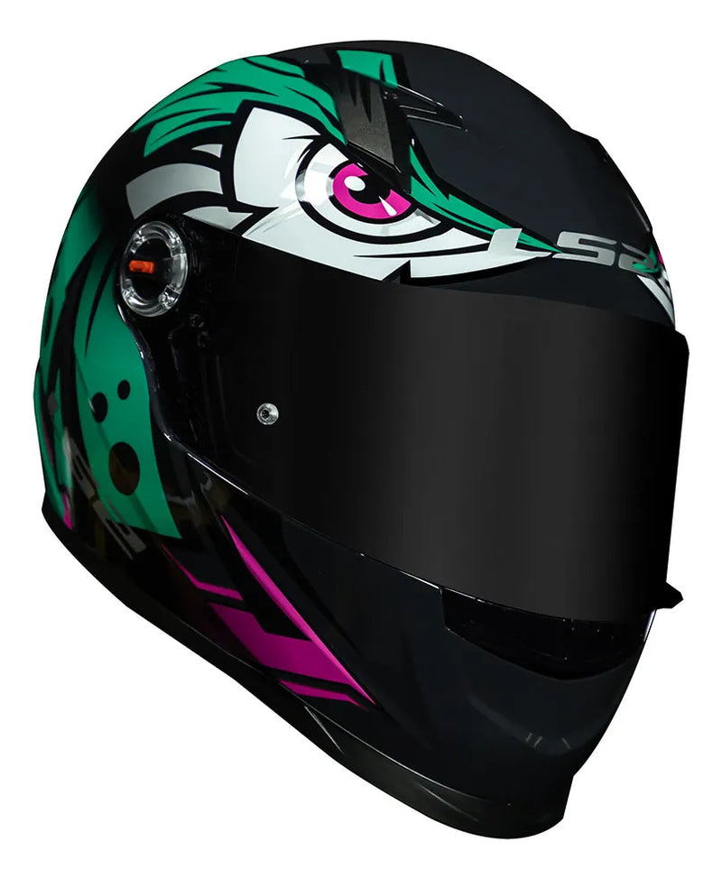 Capacete Ls2 Ff358 Classic Tribal Verde