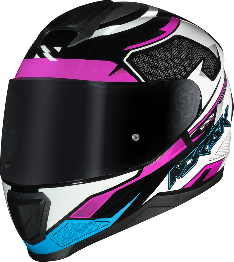 Capacete Norisk Razor Speedmax Rosa + Viseira Rosa Revo Gold