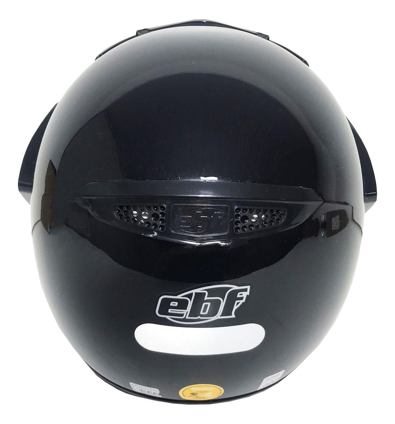 Capacete Moto Off Road Fechado Viseira Ebf Motard Solid