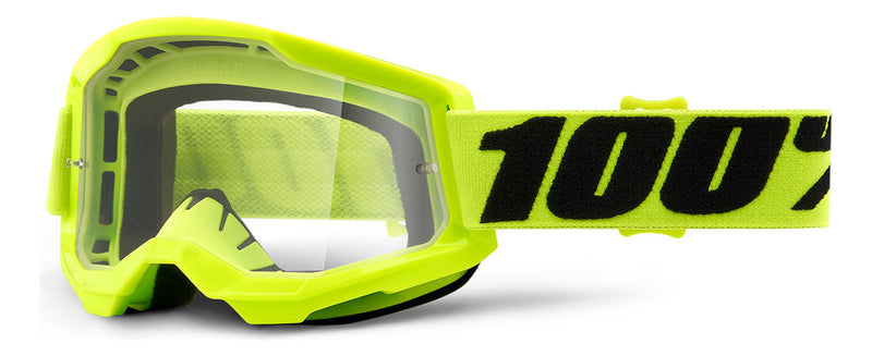 Oculos Motocross Trilha Enduro 100% Anti Embacante Strata 2