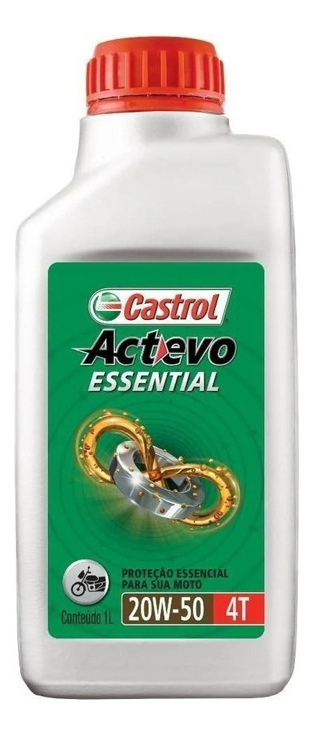 Óleo de motor Castrol mineral 20W-50 para moto/quadriciclo de 1 unidade x 1L