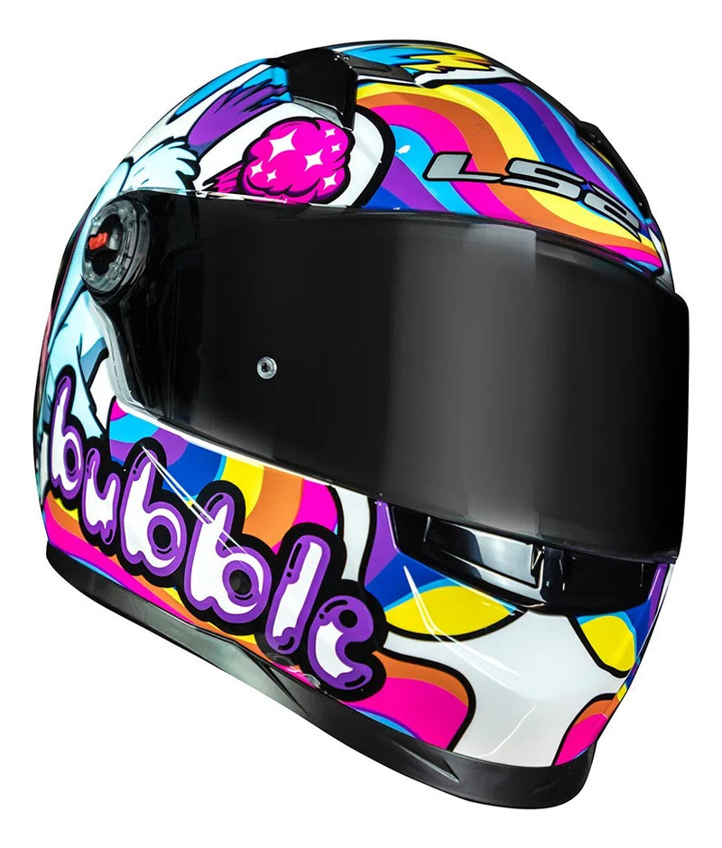 Capacete Ls2 Ff358 Classic Diversos Modelos Gráficos E Cores