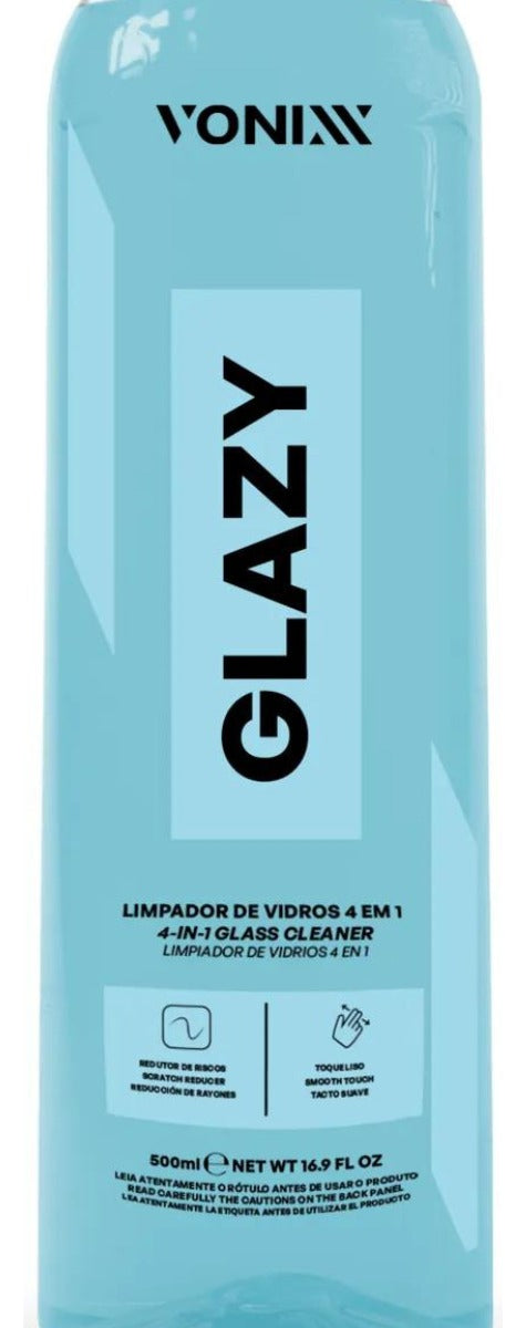 Limpa Vidros 4 Em 1 Redutor Atrito Risco Glazy 500ml Vonixx