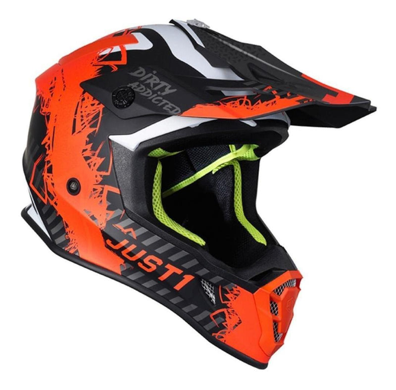 Capacete Just1 J38 Mask Laranja