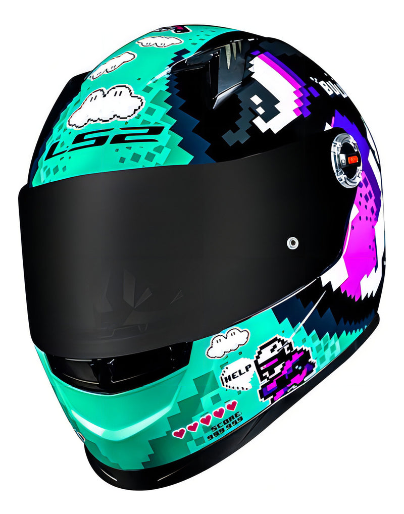 Capacete Fechado Ls2 Ff358 Bullet Cor Azul Tamanho Do Capacete 62/xl