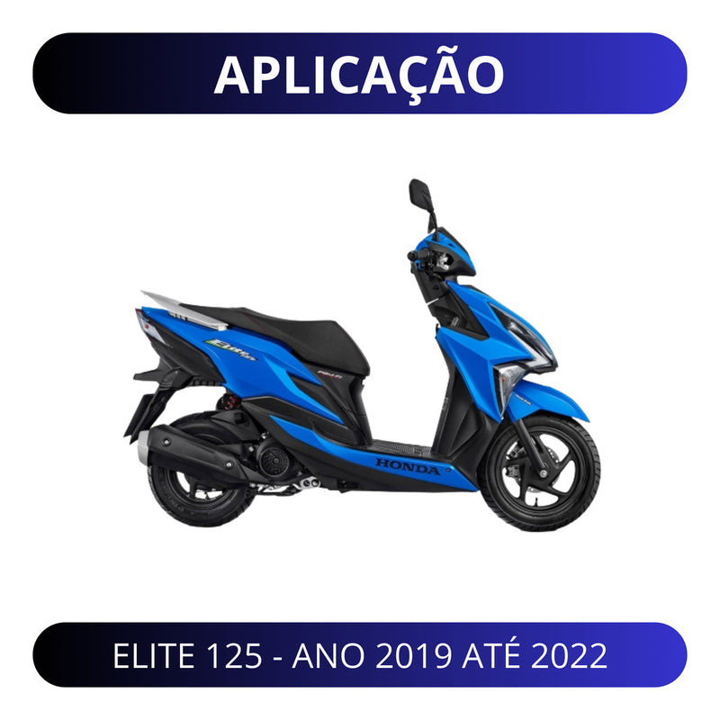 Kit Cilindro Motor Honda Elite 125 + Juntas + Pistão + Anéis