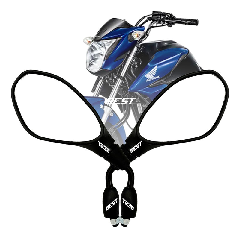 Retrovisor F800 Honda Par Bmw Gs Fixo Titan 160 150 Fan Xre