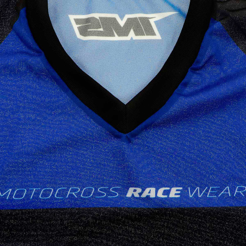 Conjunto Roupa Motocross Calça Camisa Ims Mx Total Azul