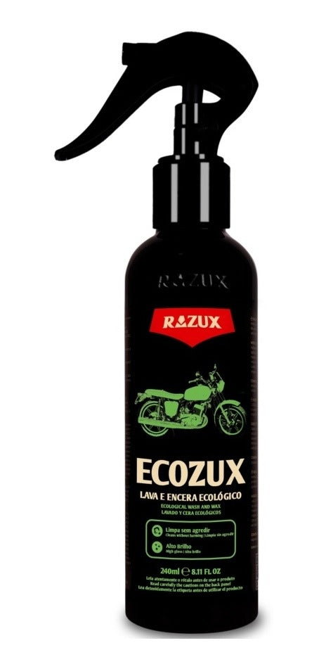 Ecozux Razux Lava A Seco Encera C/ Carnaúba Ecológico 240ml