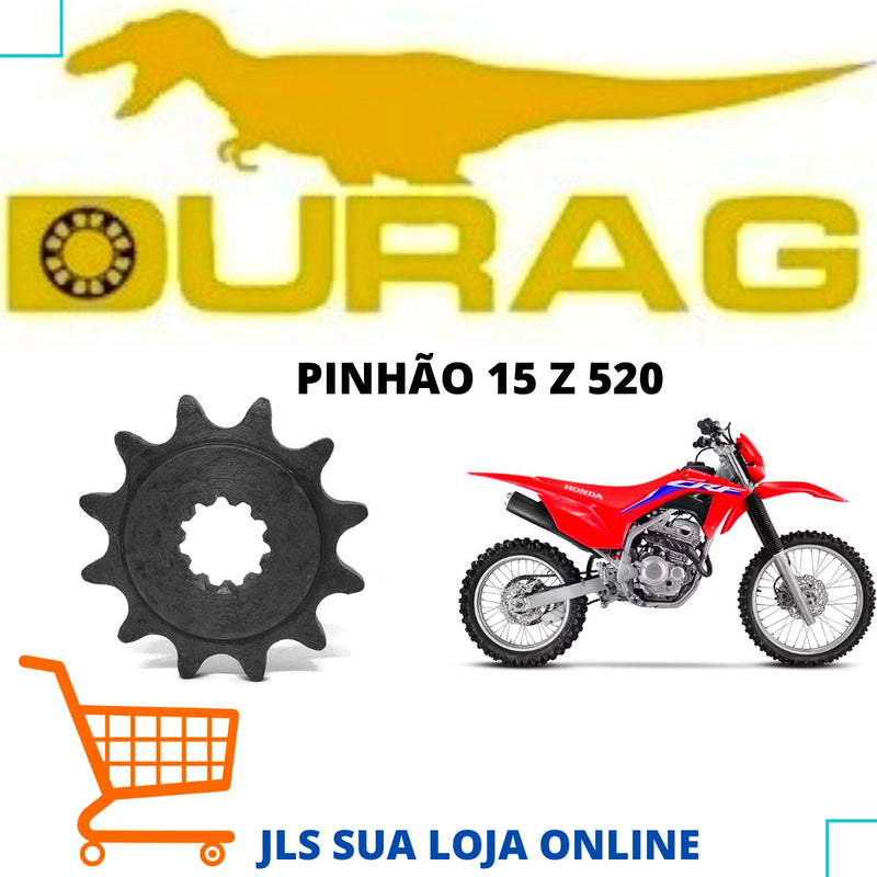 Pinhão 15 Crf 250f  Xr 250 Tornado Cb 250f Twister Durag