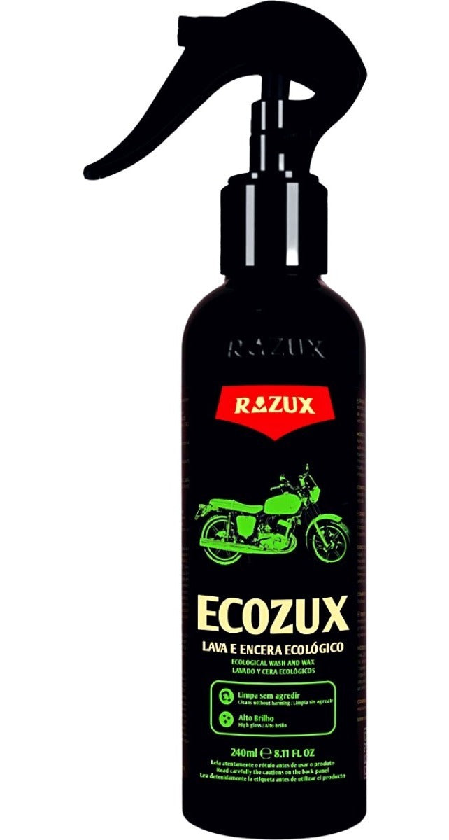 Lava A Seco Spray Ecozux Razux Dracco Nuber Limpa Plasticos