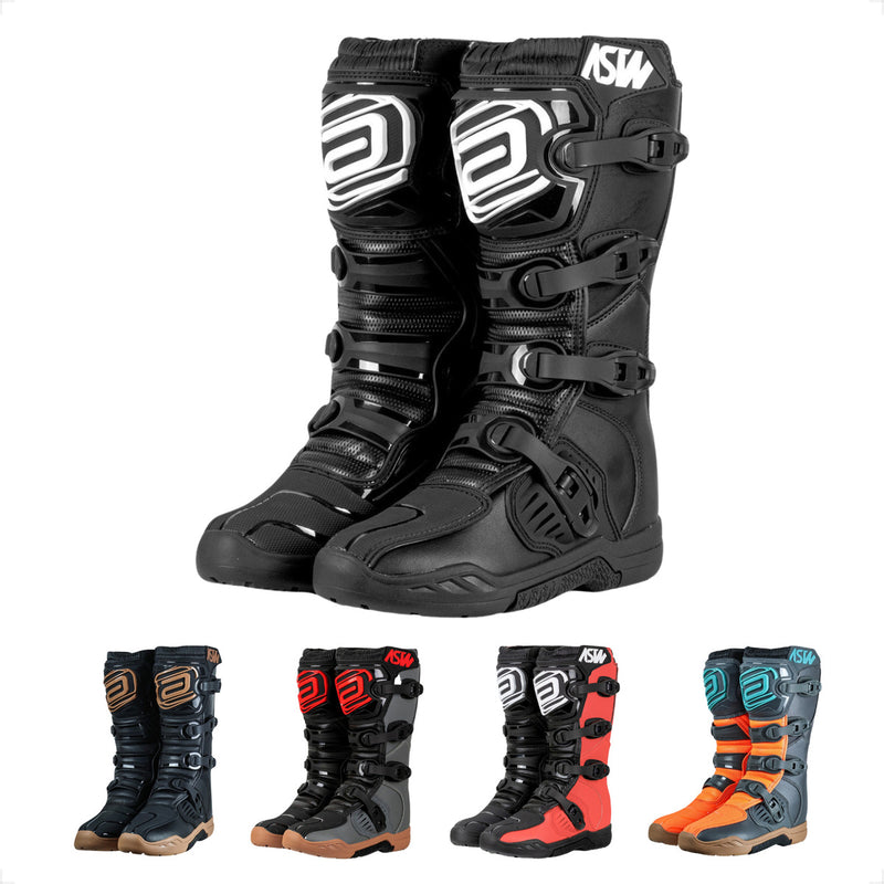 Bota Asw Cores Image Enduro Trilha Motocross Promoção