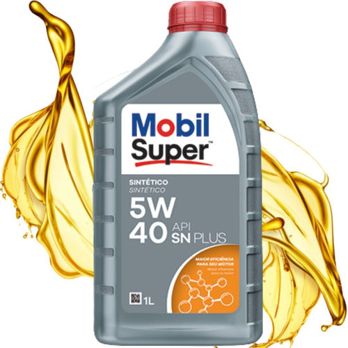 Mobil Super 5W-40 1L Óleo Lubrificante Sintético