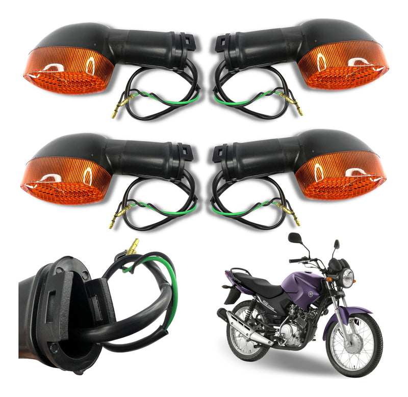 Kit 04 Pisca/seta Ybr Factor 125 2009/2010/2011/2012 /2013 G