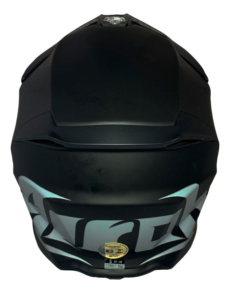 Capacete Motocross Airoh Twist 2.0 Color Preto Fosco Lançame