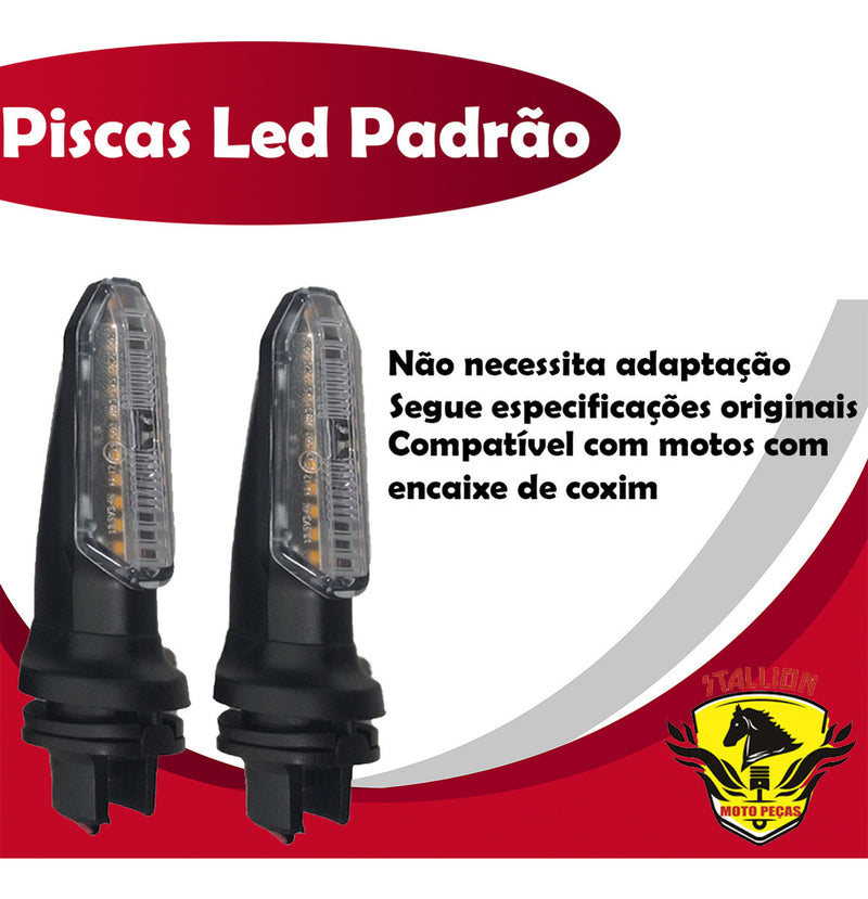 Paralama Farol Pisca Suporte Parafusos Titan 160 2022 A 2024