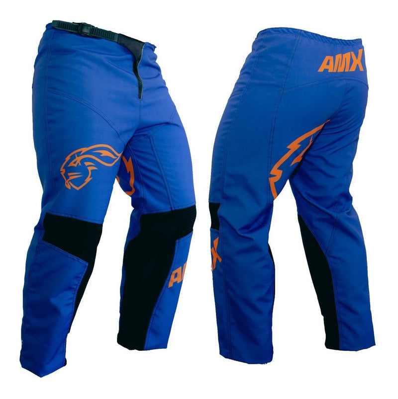 Roupa Motocross Camisa Calça Amx Classic Extreme Trilha Azul