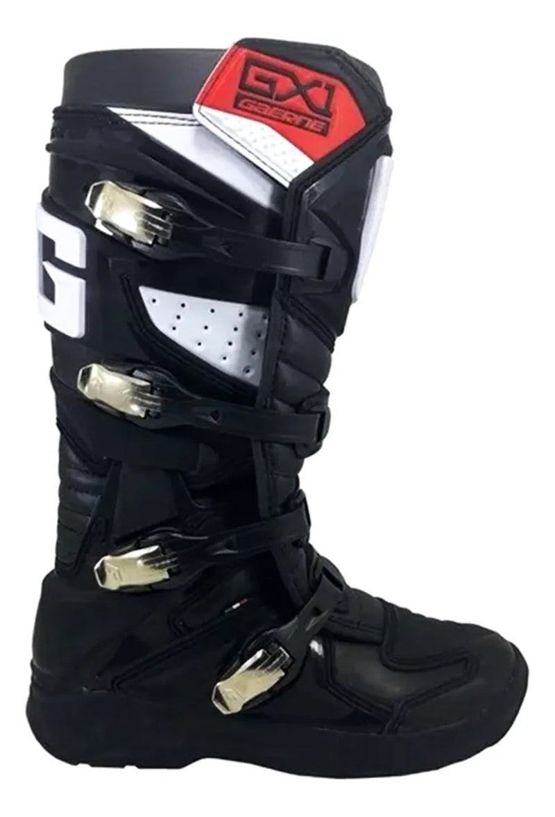 Bota Gaerne Gx1 Evo Conforto Flexível Leve Preto Motocross