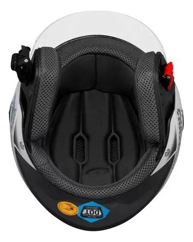 Capacete Aberto Pro Tork New Liberty Three Pro Brilhante