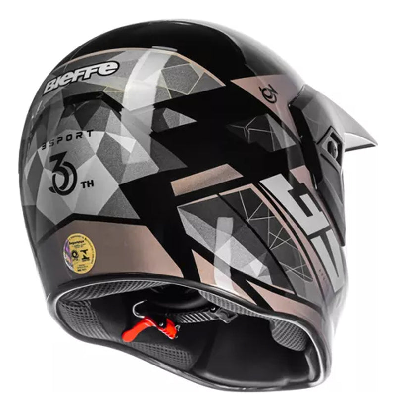 Capacete Bieffe 3 Sport 30th Edição Limitada Motocross 58/60