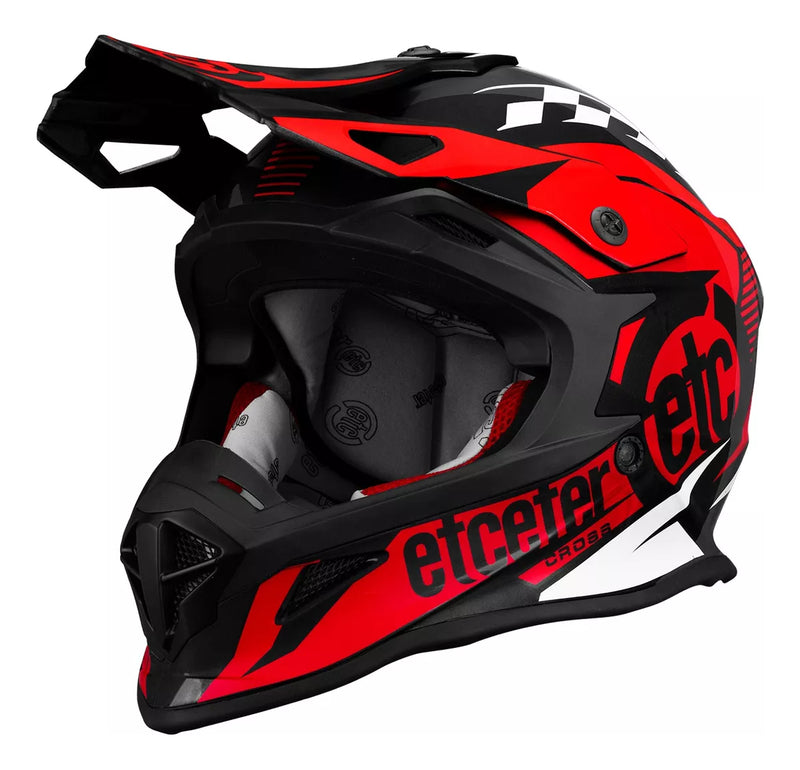 Capacete Motocross Trilha Enduro Etceter Fast