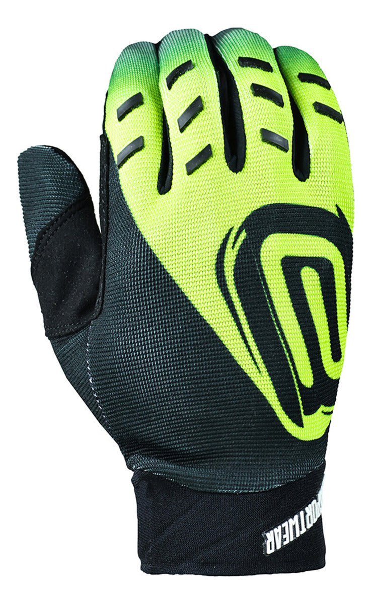 Luva Motocross Asw Race 2.0 Evade Amarelo Cross Trilha Moto Cor Preto/amarelo Tamanho G