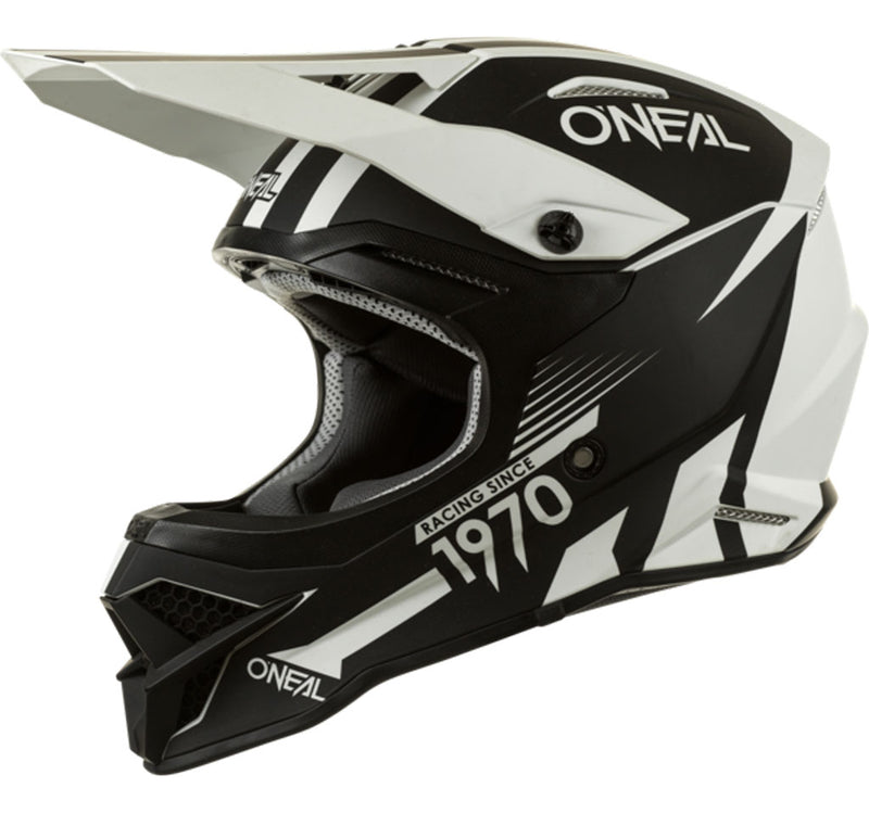 Capacete Oneal 3series Interceptor - Black/white - 60