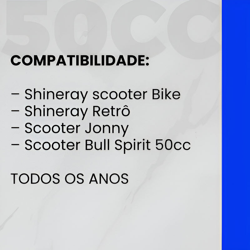 Kit Força 75 Cc Scooter Jonny  Scooter Bull Spirit 50cc