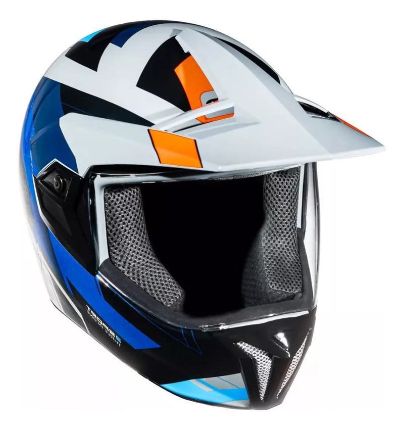 Capacete Moto 3sport Bieff Adventure React Masculino Femini