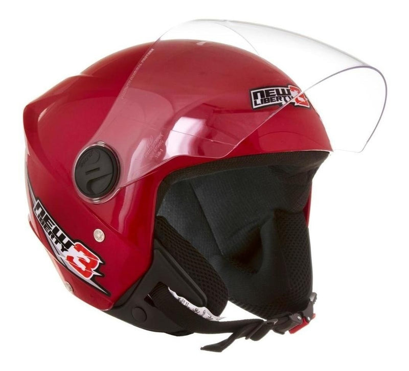 Capacete New Liberty Three 60 Vermelho - Pro Tork