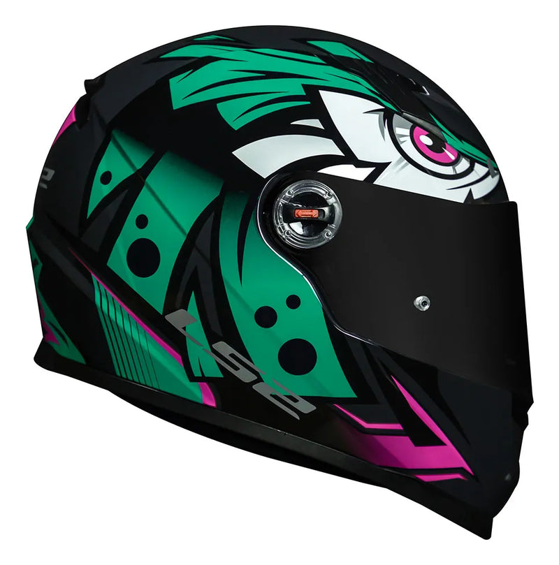 Capacete Ls2 Ff358 Classic Tribal Verde