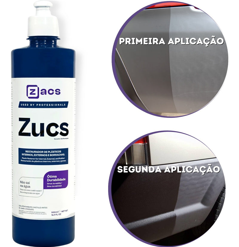 Zucs Restaurador De Plástico Interno Externo Zacs 500ml