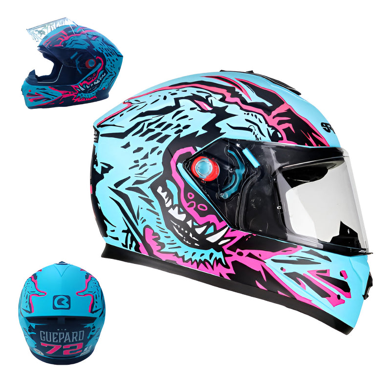 Capacete Bieffe B12 St Guepard - Com Áudio Bluetoth F/rs56