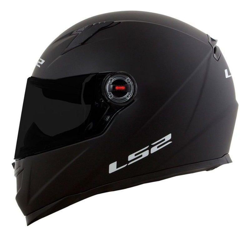 Capacete Ls2 Ff358 Monocolor Preto Fosco